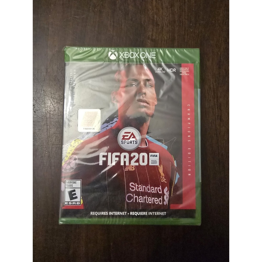FIFA 20 Champions Edition Microsoft Xbox One Video Game - soccer futbol van Dijk